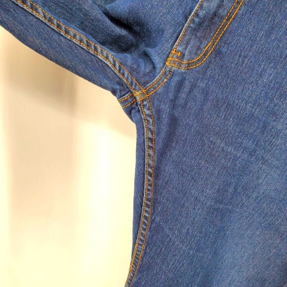 Victorious Dark Wash Straight Leg Jean 40X32 - Picture 6 of 10